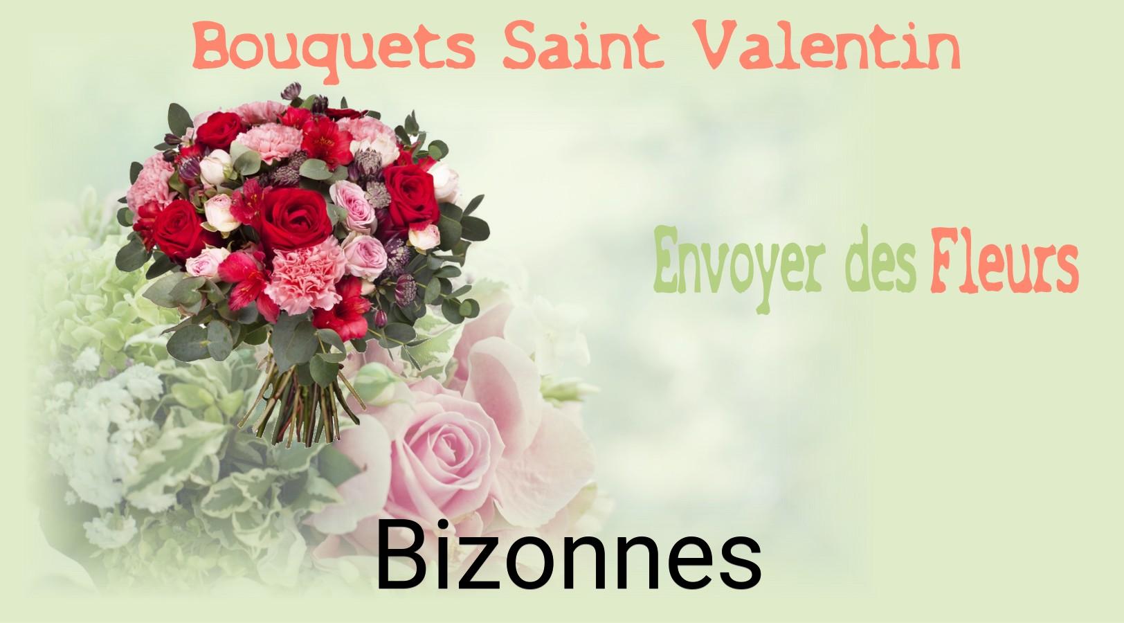 Roses de Saint-Valentin livrées à Bizonnes